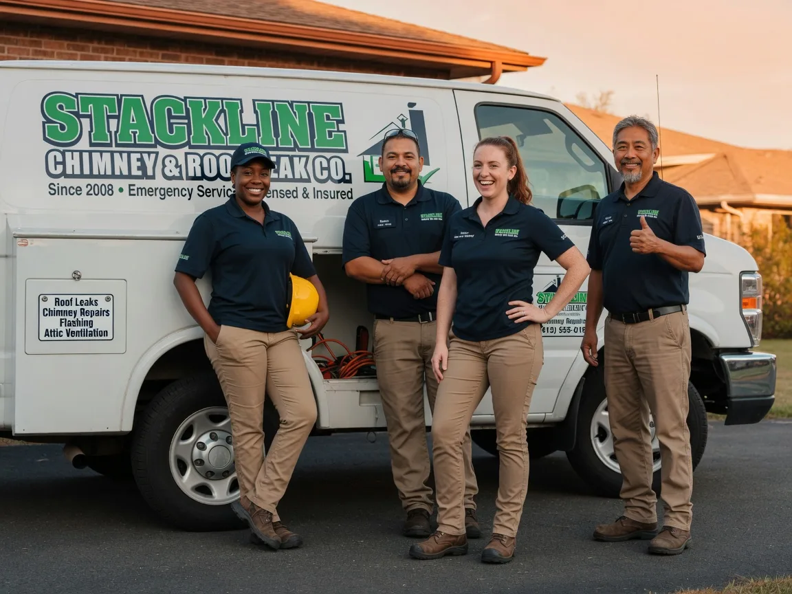 Chimney flashing repair company in Formoso, KS